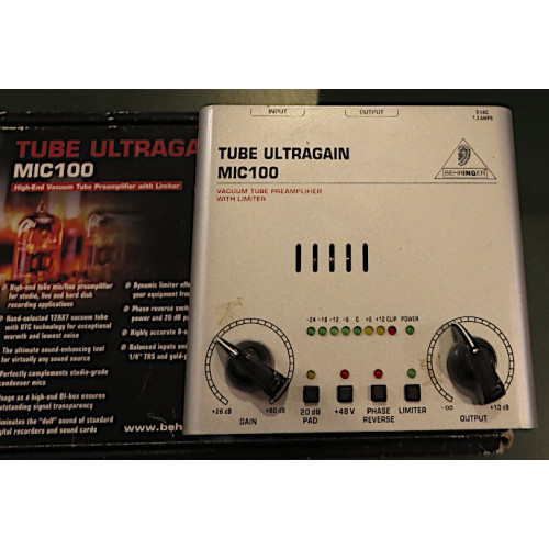 Behringer Mic100 tube Pre/DI