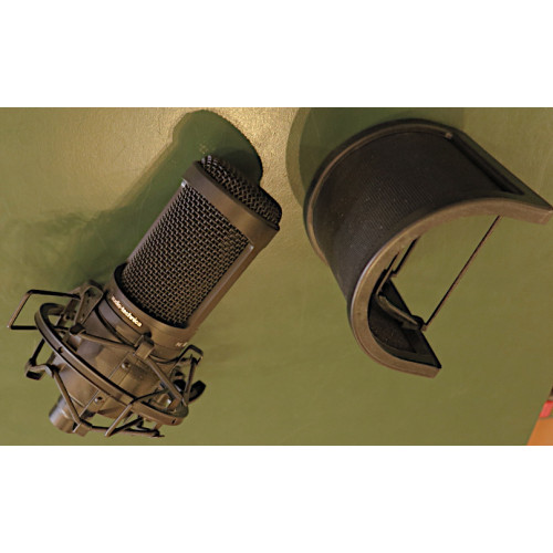 Audio Technica AT2020 incl spon, plopscreen