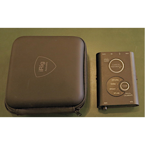 IK Media Irig Acoustic Stage pickup/ pre