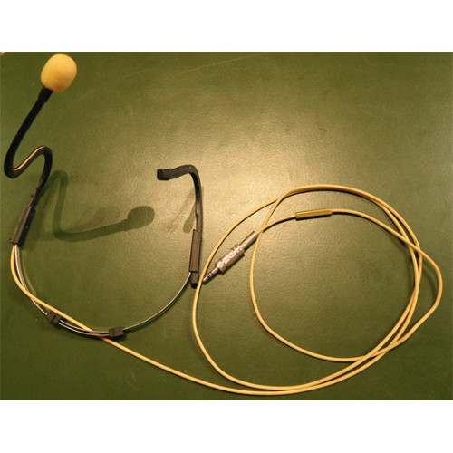 Sennheiser NB2 headset met Sennheiser KME2-4-3 gold
