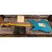 Fender American Pro II Stratocaste Miami Blue, incl koffer