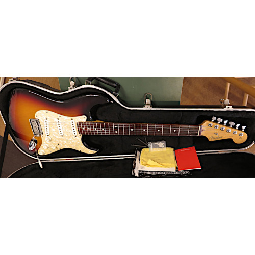 Fender American Standard Stratocaster 3TSB USA 2002 incl koffer