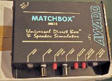 Award Session Matchbox MB10