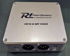 PowerDynamics PDX30 DI Bocx stereo
