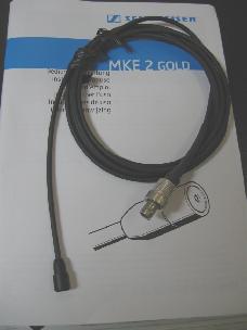 Sennheiser mke 2-4-c gold met LEMO stekker